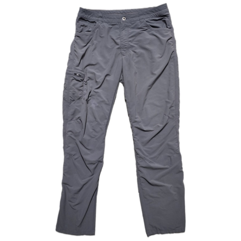 Vintage‎ Patagonia Men's Skyline Traveler Hiking Pants Size 35x35 Gray Blue